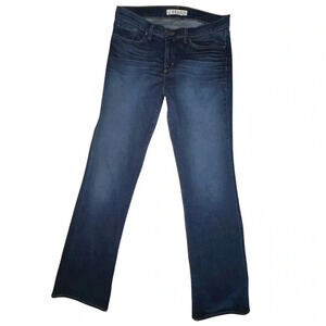 J BRAND slim boot classic denim blue jeans